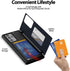 GOOSPERY Card Holder Wallet Case for Samsung Galaxy Note 20 Ultra 6.9"(2020), Midnight Blue, Magnetic Closure