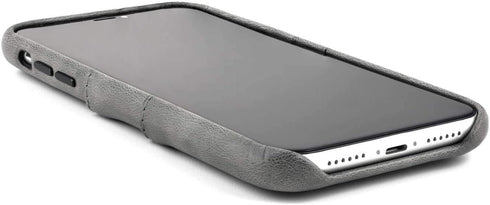 Dockem Wallet Case for iPhone 11 Pro - Built-in Metal Plate for Magnetic Mounting & 2 Credit Card Holders