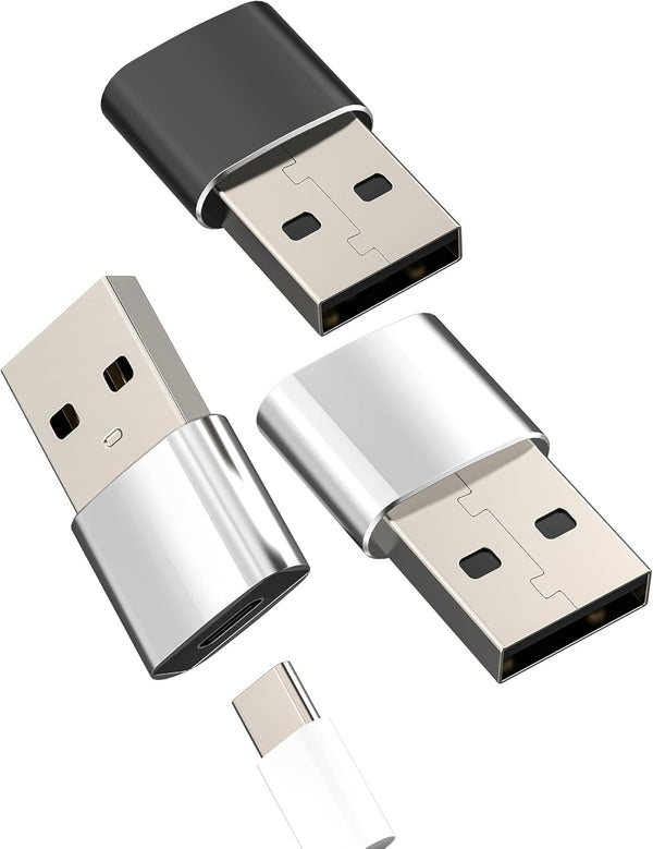 WASRUYI USB C Female to USB Male Adapter for iPhone 16 Cable Compatible