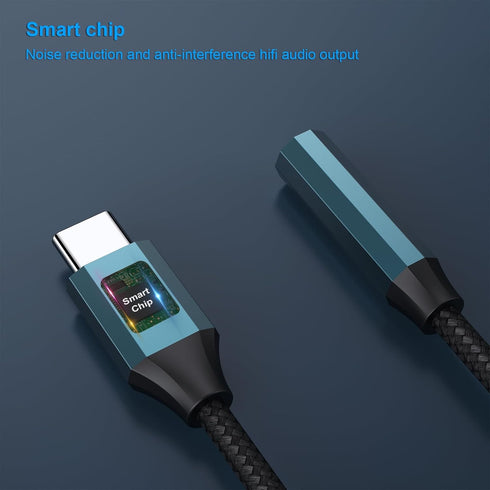 BENFEI USB C to Audio Jack Adapter with DAC Chipset, USB-C to 3.5mm Female Headphone Compatible with iPhone 15