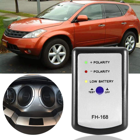 Qiilu Speaker Polarity Tester, Auto Car Audio Speaker Horn Tester Phase Meter