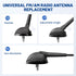 Anina 16 Inch 16" AM/FM Universal Top/Side Mount Antenna for Vehicle Truck Boat ATV UTV RV Motorcycle, Car Radio Aerial