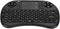 Cuifati Mini Keyboard Touch Keyboard, 2.4GHz 83 Keys Multifunction Ergonomical Mouse Remote Mini Keyboard