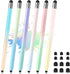 YUDIANMIE 6Pcs Stylus, Stylus Pen for Touchscreen, 2-in-1 Stylus Pen for iPad, High
