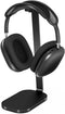 Headphone Stand for AirPods Max, Heavy Base Desk Stand with Aluminum Supporting Rod for All Headphones - Black