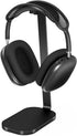 Headphone Stand for AirPods Max, Heavy Base Desk Stand with Aluminum Supporting Rod for All Headphones - Black