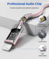 JSAUX 6FT Lightning to 3.5mm Audio Cable - Apple MFi Certified, Compatible with iPhone 14/13/12/11/X - Pink