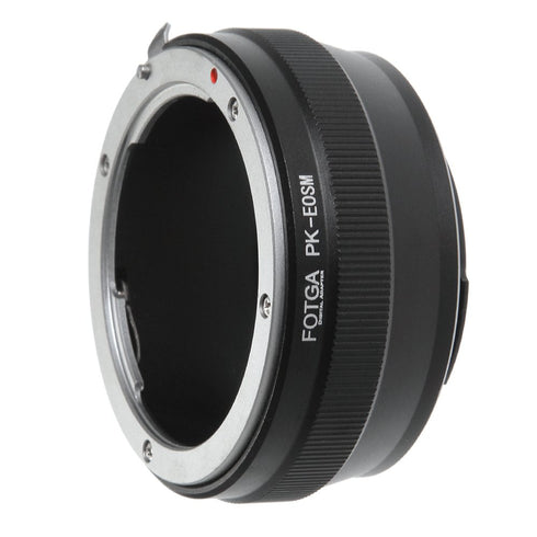 M2 M3 M5 M6 M10 M50 M100 Lens Mount Adapter for Pentax K/PK Mount Lens to Canon EOS M EF-M Mirrorless Camera Adapter