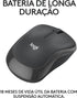 Logitech M240 Silent Bluetooth Mouse, Wireless, Compact, Portable, Smooth Tracking, Compatible with PC, Mac, Laptop