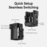 ULANZI PK-06 Expansion Adapter for DJI Osmo Pocket 3 - Aluminum Protective Cage with Mounting Options