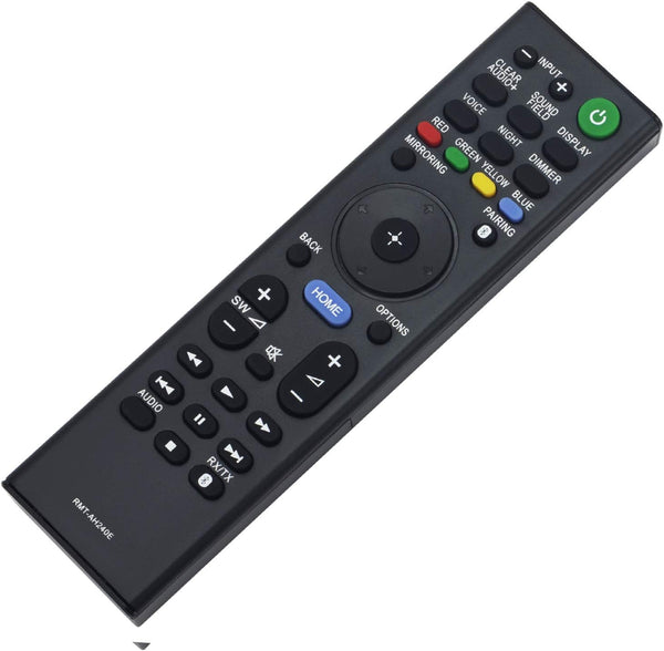 New RMT-AH240E Replaced Remote Control for Sony Soundbar HT-NT5, SA-NT5, SA-CT790, HT-XT2