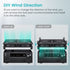 5V 120mm 240mm Wathai High Airflow Router Cooling Fan for Computer Cooler TV Small Box DC USB Power Fan with Multi
