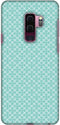 Amzer Slim Fit Hard Snap On Shell Case Back Cover with USB Type C Cable and Screen Cleaning Kit Skin for Samsung Galaxy S9 Plus - Checkered in Pastel HD Color, Ultra Light Back Case