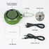 Kunodi Outdoor Waterproof Bluetooth Speaker, Wireless Portable Mini Travel Speaker with Subwoofer, Green