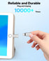 MoKo Lightning Female to USB C Male Adapter 2 Pack, Fast Charging/Data Transfer for iPhone 15 Series, NOT for Audio