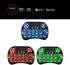 2.4G Mini Wireless Keyboard with Touchpad Mouse, Upgraded Multi Backlit, Portable with USB Receiver