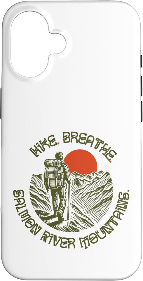 Mountaineering in USA Mountaineering - Salmon River Mountains Case for iPhone 16