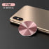 SALEX 4 Pack Cute Pink Metal Plates Set for Magnetic Car Mount - Rose Gold Round Discs Without Holes for Phone Holder