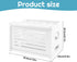 Wensdr Upgrade Router Shelf Storage, Networking Router Stand, Freestand & Wall Mounted Router Storage Box, Modem Cable