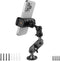 Mippko Wall Mount Phone Holder Drilling Base Heavy Duty iPhone Stand,360 Adjustable 2-Stage