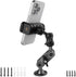 Mippko Wall Mount Phone Holder Drilling Base Heavy Duty iPhone Stand,360 Adjustable 2-Stage