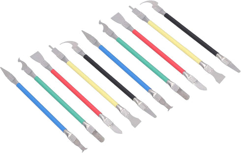IC Chip Repair Thin Blade CPU NAND Remover, BGA Maintenance Knife for Mobile Phone Repair (5-Piece Set)
