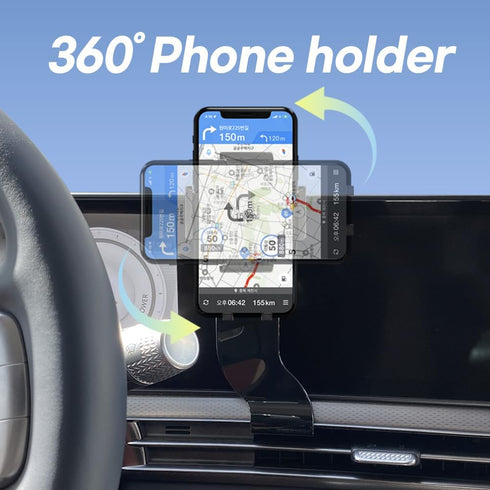 FICS Phone Holder Compatible with Genesis GV60, Customized Phone Mount Accessories