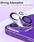 3 Pack iPhone 14 Plus & iPhone 14 Camera Lens Protector - 9H Tempered Glass, Ultra HD, Anti-Scratch, Case Friendly.
