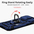 iPhone 13 Mini Case with Camera Lens Cover, HD Screen Protector, Military Grade Drop Protection, Kickstand (Navy)