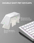 SDYZ 131 Set, x XVX Doubleshot PBT Keycaps for Mechanical Keyboards - Shine Through Keycaps, Full Key OEM Profile