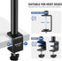 NEEWER Camera Desk Mount - Phone Holder & 360° Ball Head, 17"-40" Telescopic C Clamp Stand