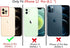 siduater Strap Holder Case for 6.1" iPhone 12 Pro, Clear Soft TPU Protective Shockproof Bumper