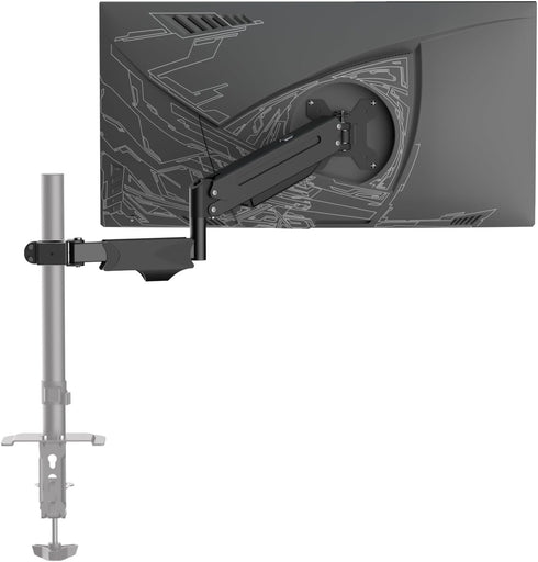 17 32 inch 22lbs, 75x75mm 100x100mm,Pneumatic suptek Single Monitor Arm for Desk Mount Stand,Adjustable Monitor Arm