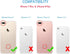 Fingic Pineapple Floral Ultra Slim Case for iPhone 7/8 Plus, Hard PC Soft Rubber Anti-Scratch