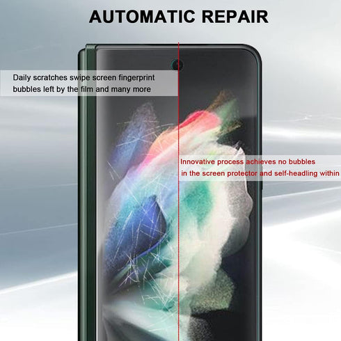 (3 Sets) Full Coverage Protector, Anti-Scratch, High Definition Edge to Edge HD for Samsung Galaxy Z Fold 3 5G