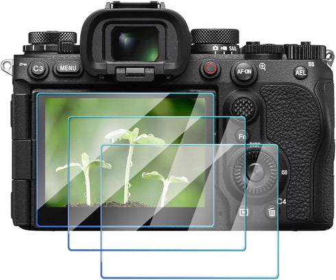 ADQQUI A9III Tempered Glass Compatible for Sony Alpha 9 III Mirrorless Camera, Anti-Scratch