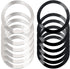 12 Pcs Magnetic Wireless Charger Metal Rings, Compatible with Magsafe Charger for iPhone 15 14 13 12