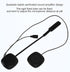 Headset for Motorcycle Helmet, Communication Headphone with Earpiece, Manual/Automatic Answering