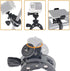 UTEBIT Bike Camera Mount with 1/4" Screw, Bicycle Camera Clamp for Bike, Motorcycle, Gopro, Electric Vehicles