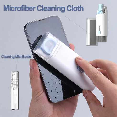 Electronics Cleaner Kit: Keyboard Brush, AirPod Cleaning Tool, Phone Screen Cleaner for Computers, MacBooks