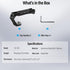 SIRUI Top Handle with 3/8"-16 Locating Pins Mount for ARRI, Camera Cage Silicone Top Handgrip with Cold Shoe