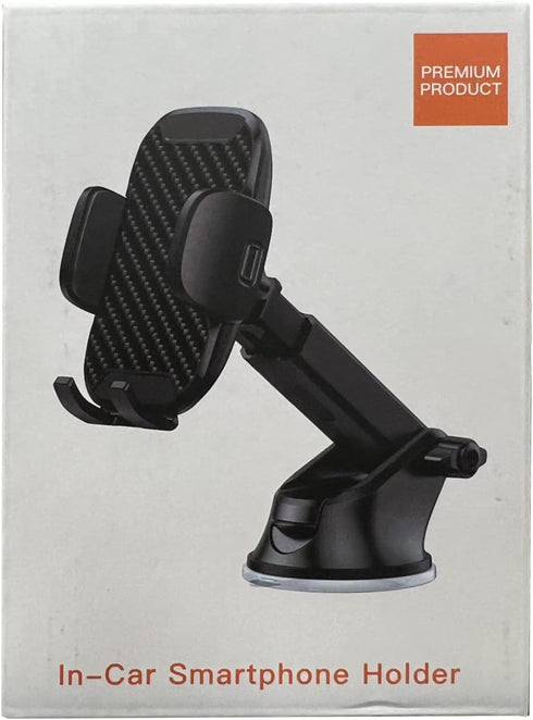 Phone Holder Mount for Car with Strong Suction, Hands-Free Universal Cell Phone Mounts for Dashboard/Windshield