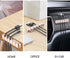 AHASTYLE 5 Slots Cable Organizer Holder, Desktop Cord Clips for USB Cable, Power Cord, Home Office (Pink)