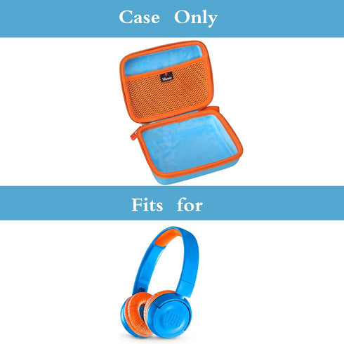 Mchoi Hard Case for JBL JR 300BT / Jr310BT Kids Wireless Headphones, Waterproof Shockproof Protective Case, Red