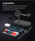5 in 1 Magnetic Wireless Charging Stand, 15W Fast Mag-Safe Charging Station for iPhone 15/14/13/12 Series, iWatch,