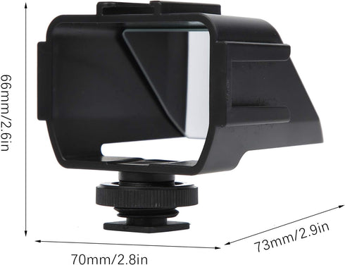 Bindpo Filmmaking Camera Selfie Flip Screen, Universal Cold Shoe Mount for Mic Light Vlog for Mirrorless Camera