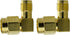 Right Angle Coax Connector, Male to Female Adapter for 90 Degree Coaxial Connection, 2 Pack