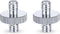 LANXIRE 1/4" Male to 1/4" Male Threaded Tripod Screw Adapter, Double Head Stud