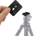 2 Pack 50mm Quick Release Plate with 1/4 "-20 Camera Screw, Tripod Mount Plate Fits Arca Swiss Standard