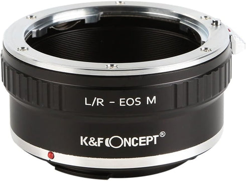 K&F Concept L/R- M Lens Mount Adapter for Leica R Lens to Camera Body